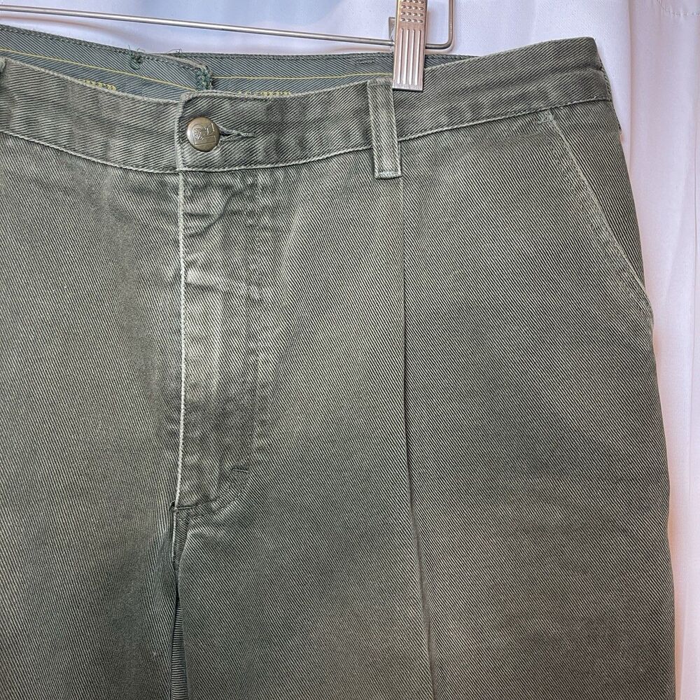 Rascher‎ Loden Pants Men's 37 Green Cargo Hunting Hiking Trail